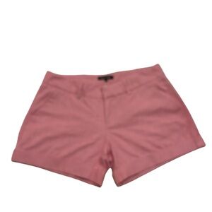 Dear John Red White Striped Mid Rise Cotton
Blend Cuffed Shorts Size 30